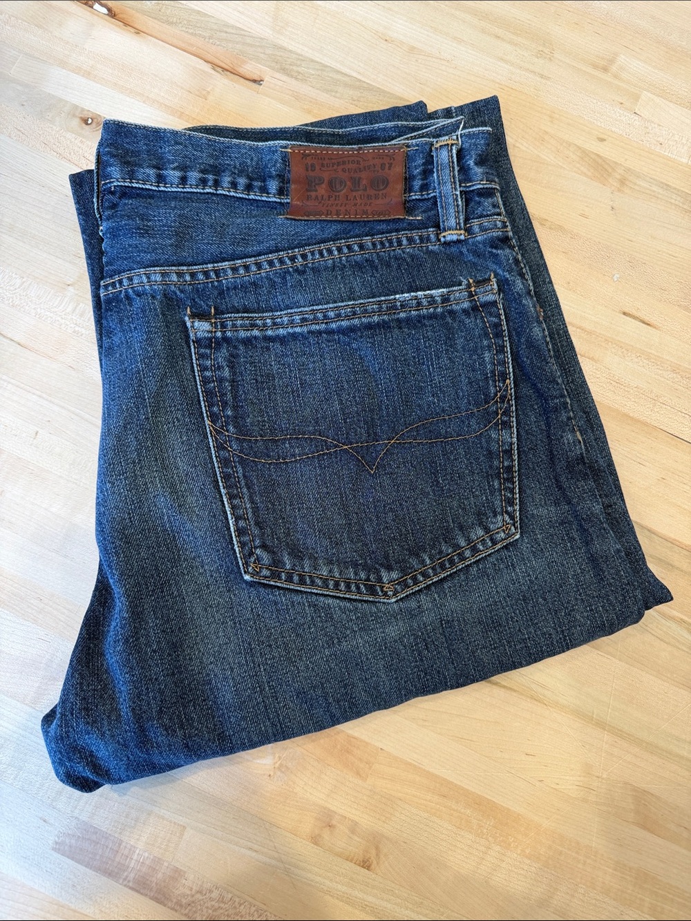 Polo Ralph Lauren 867 Dark Blue Men’s Jeans - Classic Denim